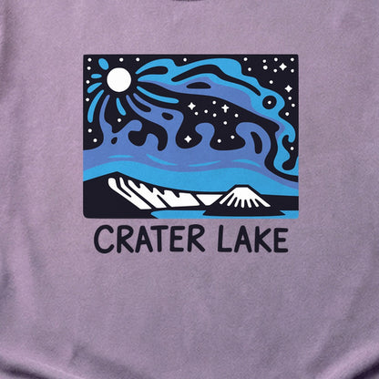 Crater Lake at Night Cotton T-Shirt