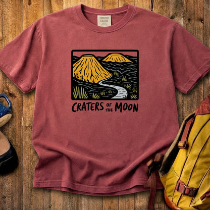 Craters of the Moon National Monument Cotton T-Shirt