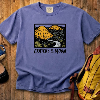 Craters of the Moon National Monument Cotton T-Shirt