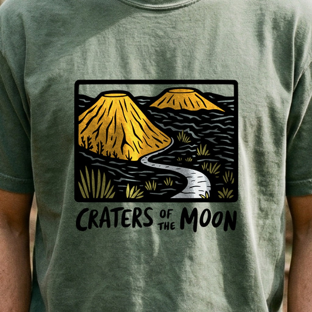 Craters of the Moon National Monument Cotton T-Shirt