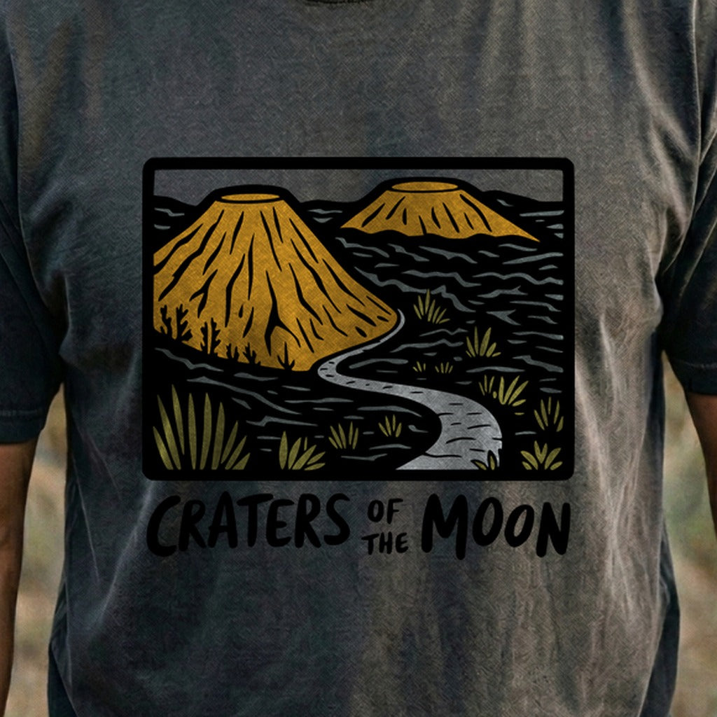 Craters of the Moon National Monument Cotton T-Shirt