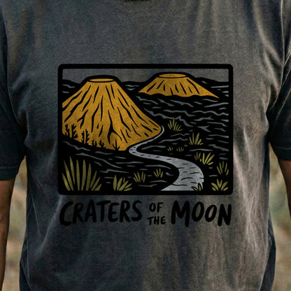 Craters of the Moon National Monument Cotton T-Shirt