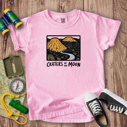 Craters of the Moon National Monument Kids Cotton T-Shirt