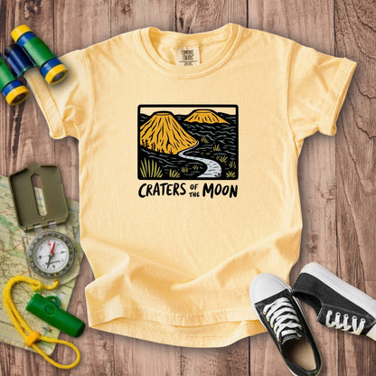 Craters of the Moon National Monument Kids Cotton T-Shirt