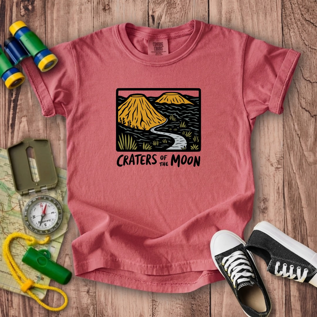 Craters of the Moon National Monument Kids Cotton T-Shirt