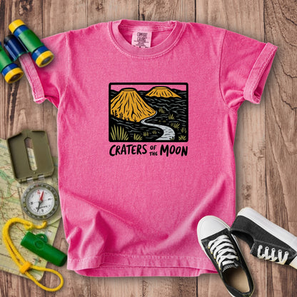 Craters of the Moon National Monument Kids Cotton T-Shirt