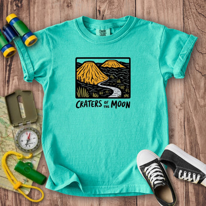 Craters of the Moon National Monument Kids Cotton T-Shirt