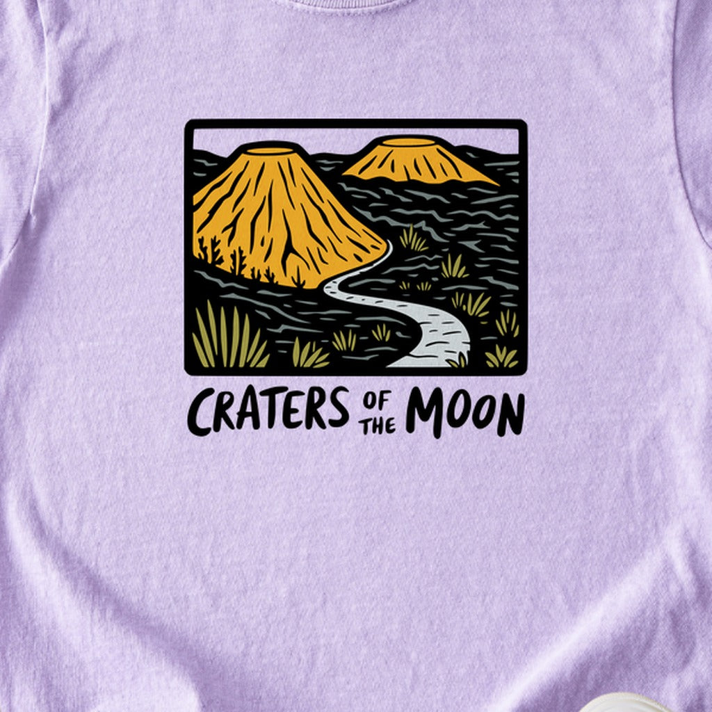 Craters of the Moon National Monument Kids Cotton T-Shirt