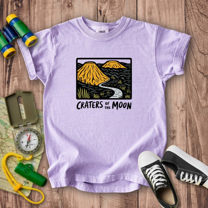 Craters of the Moon National Monument Kids Cotton T-Shirt