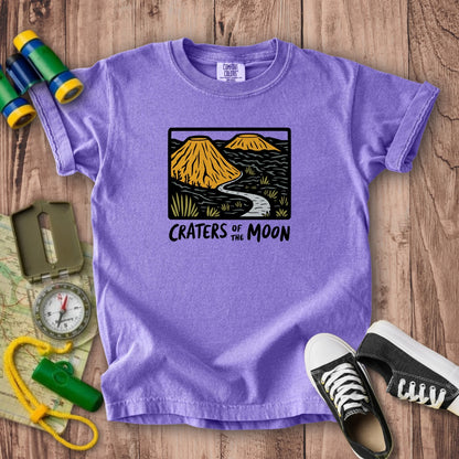 Craters of the Moon National Monument Kids Cotton T-Shirt