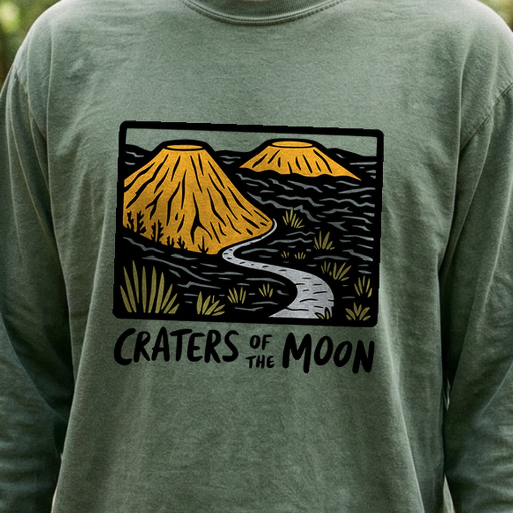 Craters of the Moon National Monument Cotton Long Sleeve
