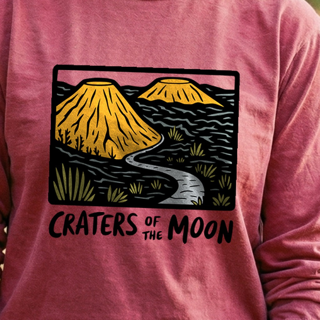 Craters of the Moon National Monument Cotton Long Sleeve