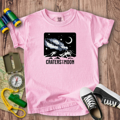 Craters of the Moon at Night Kids Cotton T-Shirt