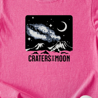 Craters of the Moon at Night Kids Cotton T-Shirt