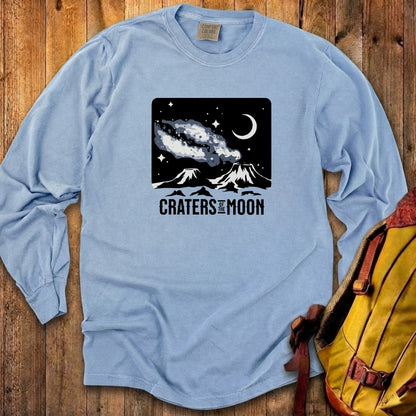 Craters of the Moon at Night Cotton Long Sleeve