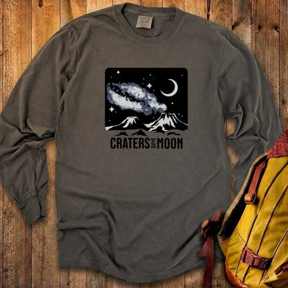 Craters of the Moon at Night Cotton Long Sleeve
