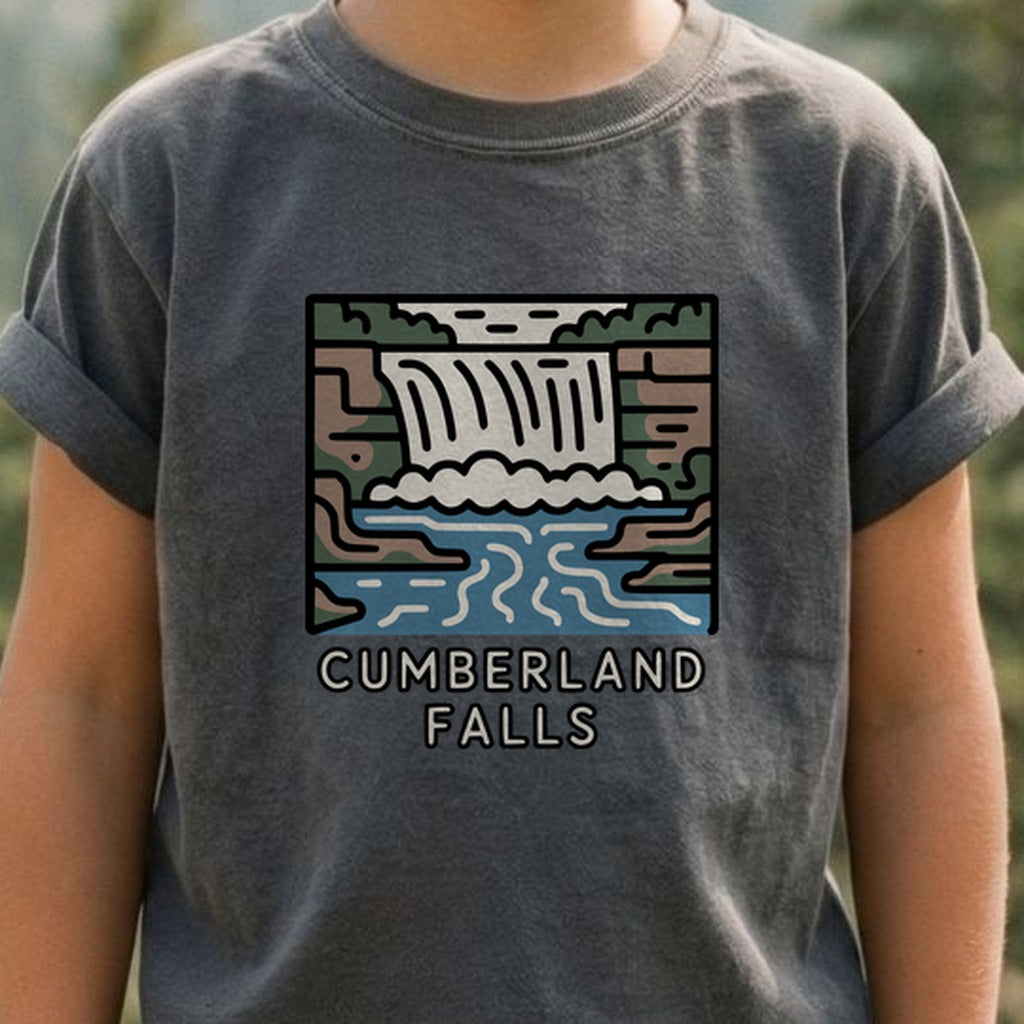 Cumberland Falls State Park Kids Cotton T-Shirt
