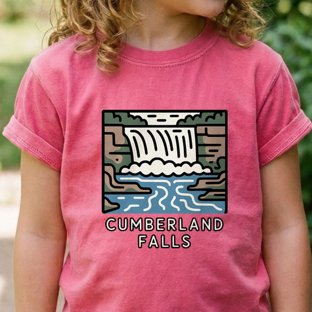 Cumberland Falls State Park Kids Cotton T-Shirt