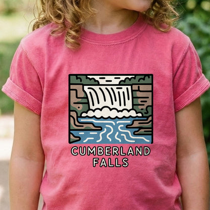 Cumberland Falls State Park Kids Cotton T-Shirt
