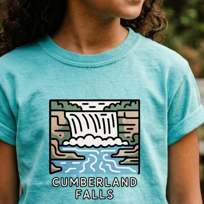 Cumberland Falls State Park Kids Cotton T-Shirt