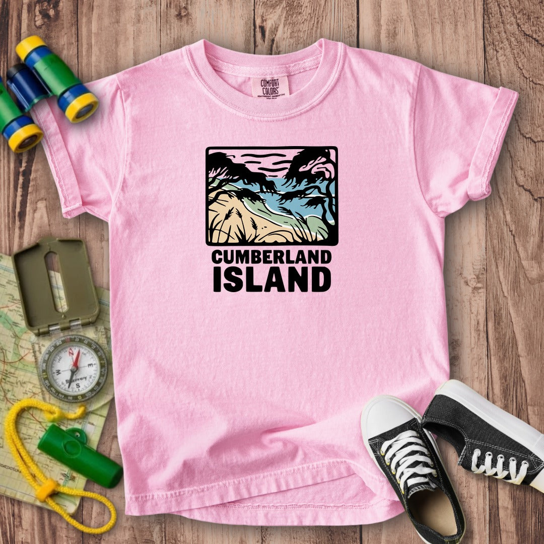 Cumberland Island National Seashore Kids Cotton T-Shirt