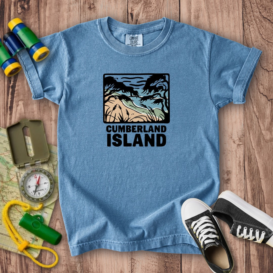 Cumberland Island National Seashore Kids Cotton T-Shirt