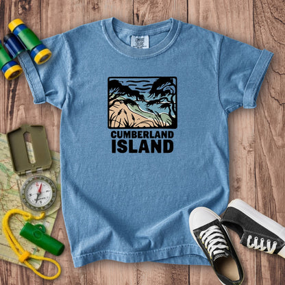 Cumberland Island National Seashore Kids Cotton T-Shirt