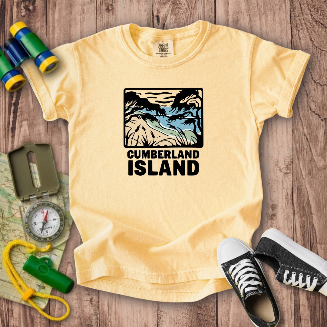 Cumberland Island National Seashore Kids Cotton T-Shirt