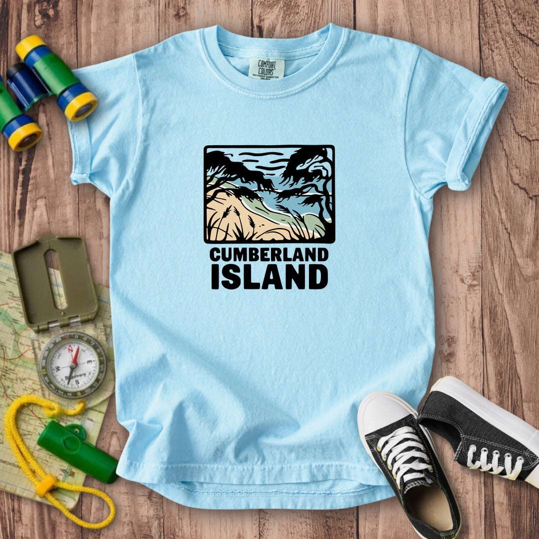 Cumberland Island National Seashore Kids Cotton T-Shirt