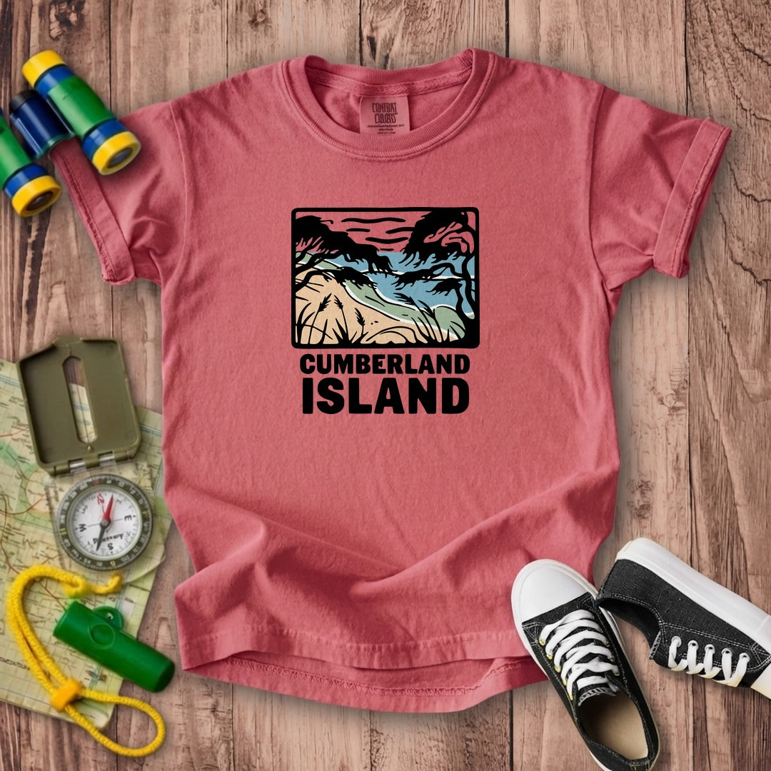 Cumberland Island National Seashore Kids Cotton T-Shirt