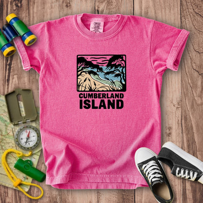 Cumberland Island National Seashore Kids Cotton T-Shirt