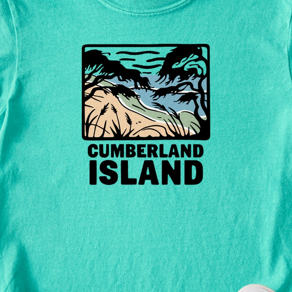 Cumberland Island National Seashore Kids Cotton T-Shirt