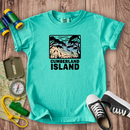 Cumberland Island National Seashore Kids Cotton T-Shirt