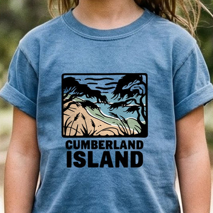 Cumberland Island National Seashore Kids Cotton T-Shirt