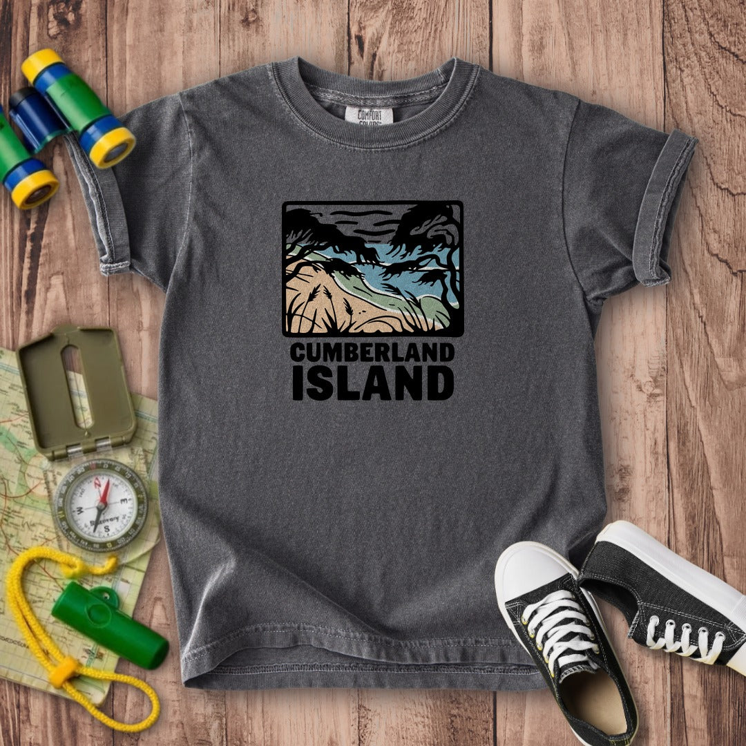 Cumberland Island National Seashore Kids Cotton T-Shirt