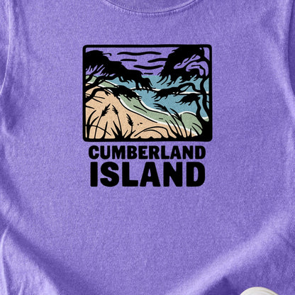 Cumberland Island National Seashore Kids Cotton T-Shirt