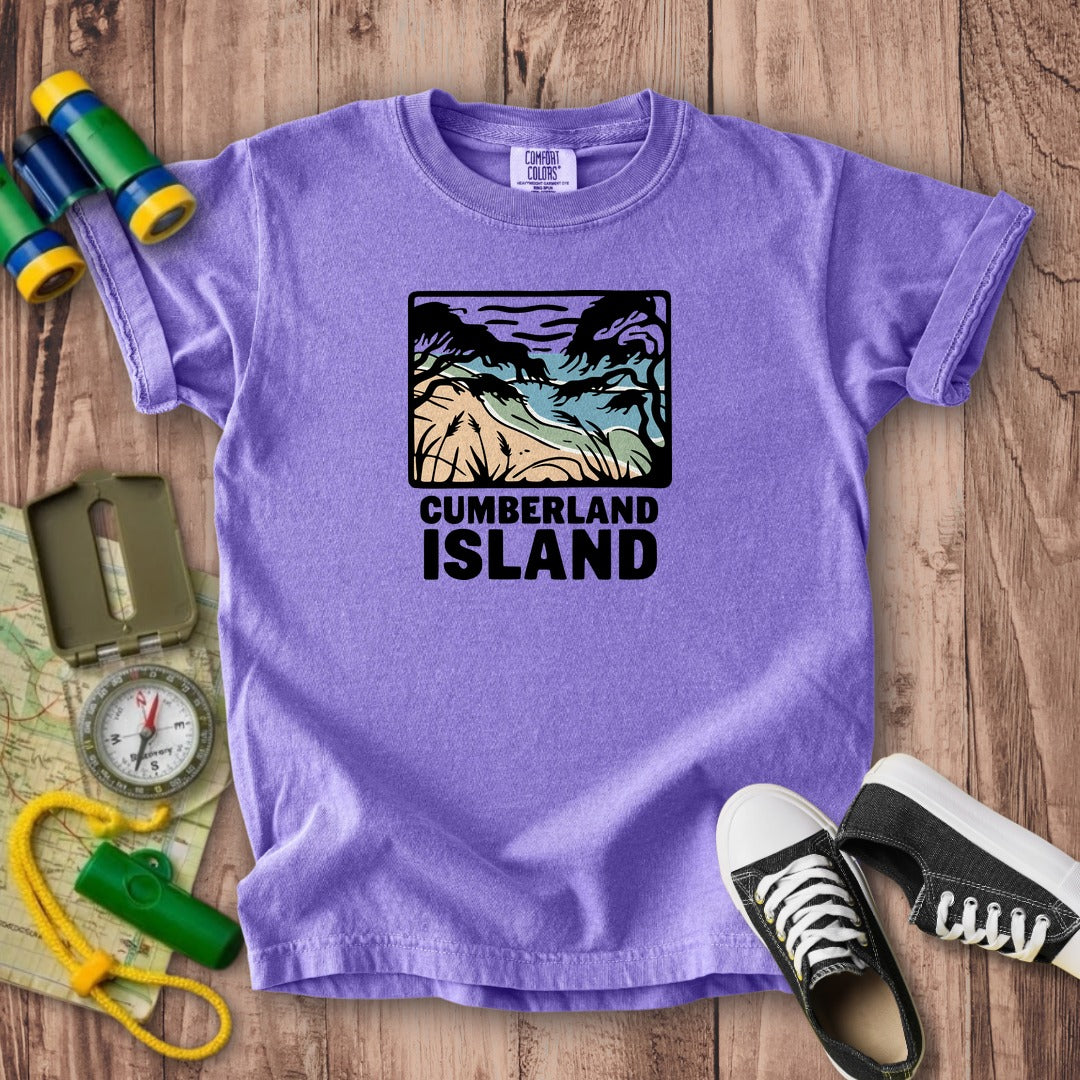 Cumberland Island National Seashore Kids Cotton T-Shirt
