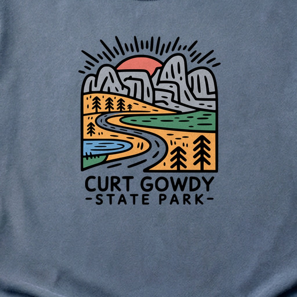 Curt Gowdy State Park Cotton T-Shirt