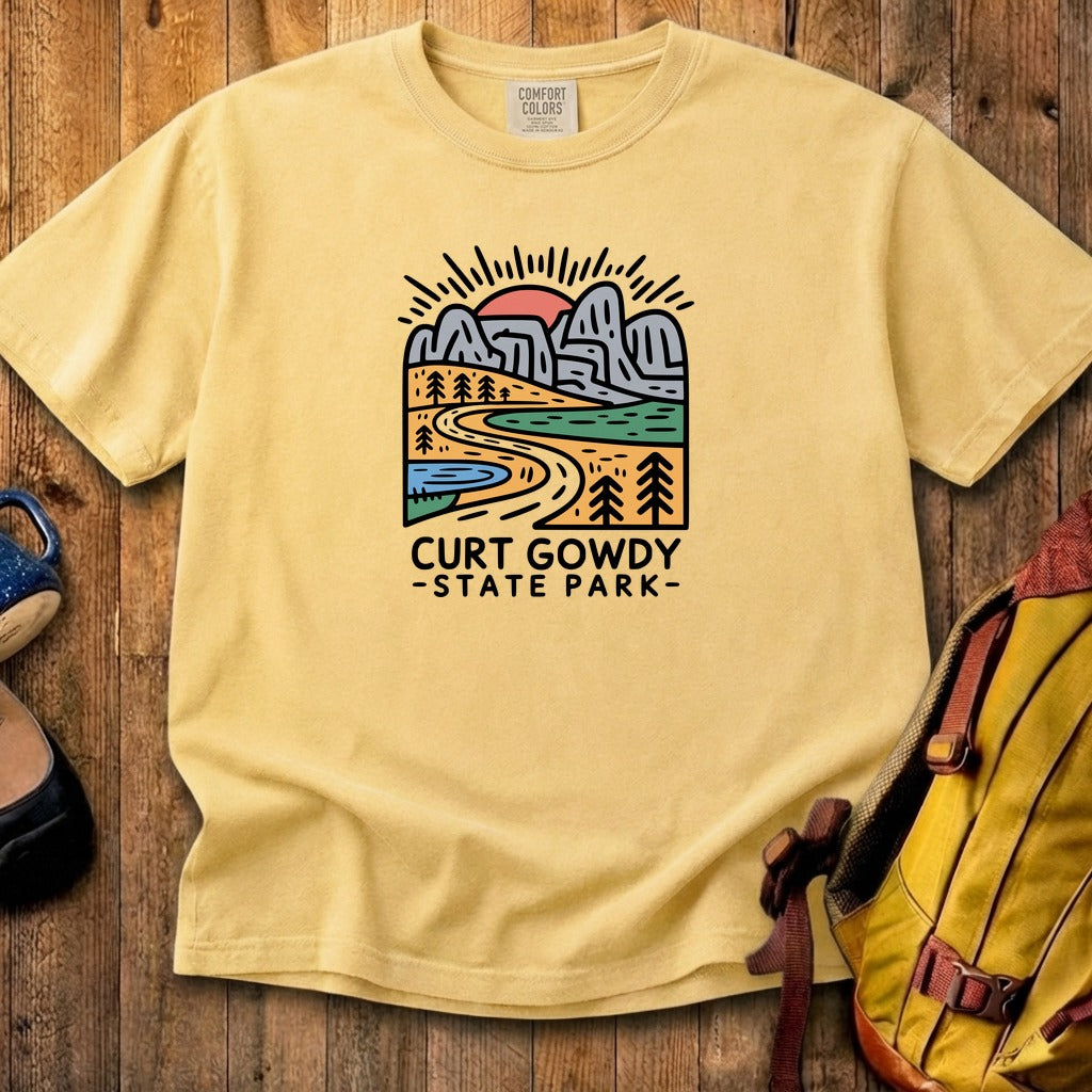Curt Gowdy State Park Cotton T-Shirt