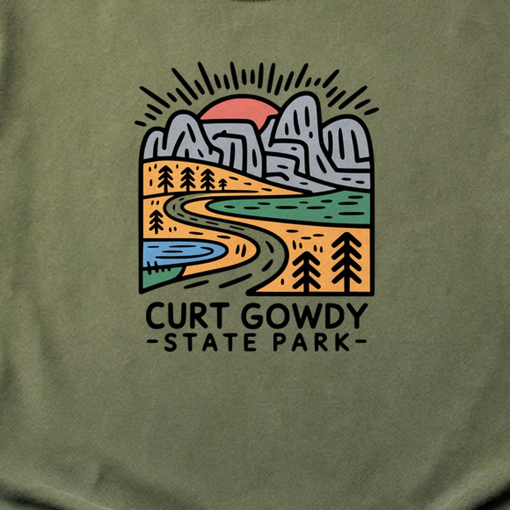 Curt Gowdy State Park Cotton T-Shirt