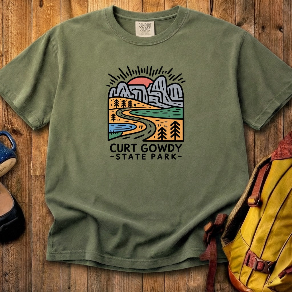 Curt Gowdy State Park Cotton T-Shirt