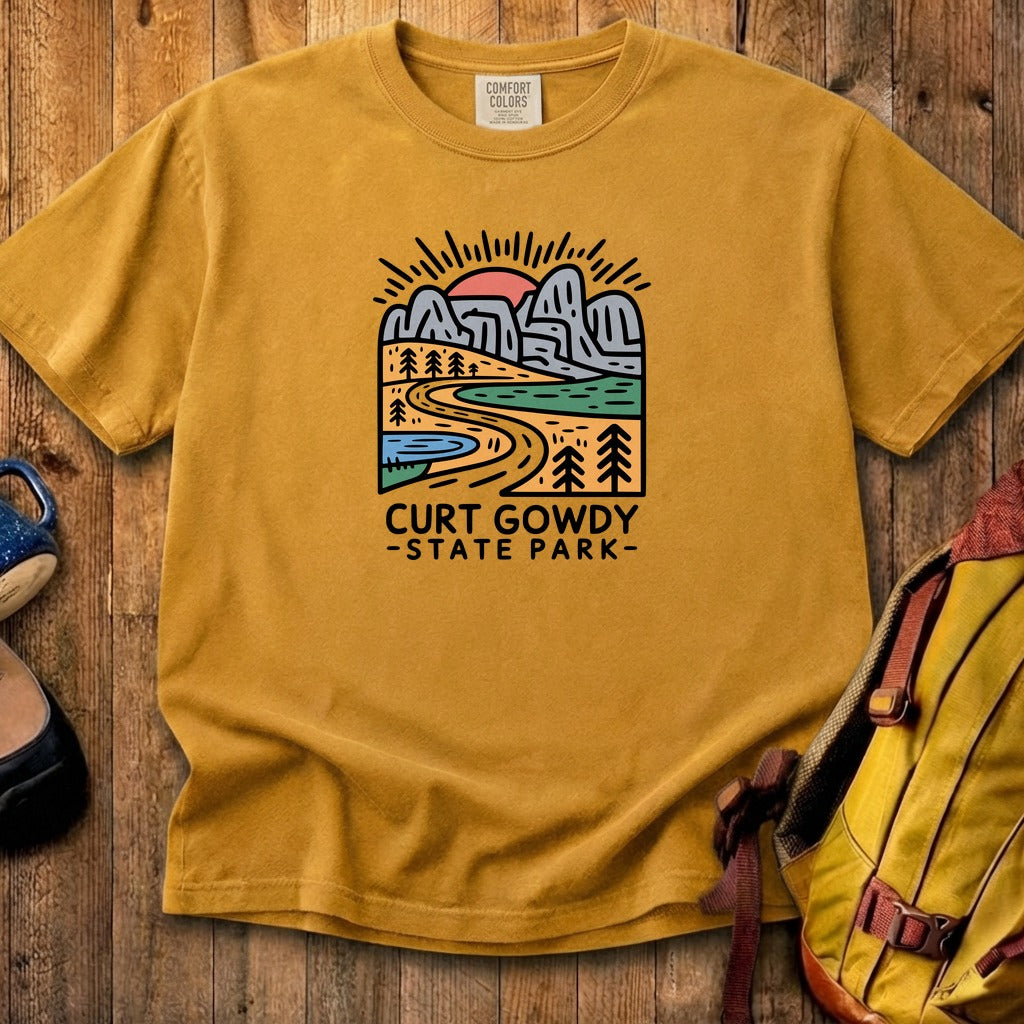 Curt Gowdy State Park Cotton T-Shirt