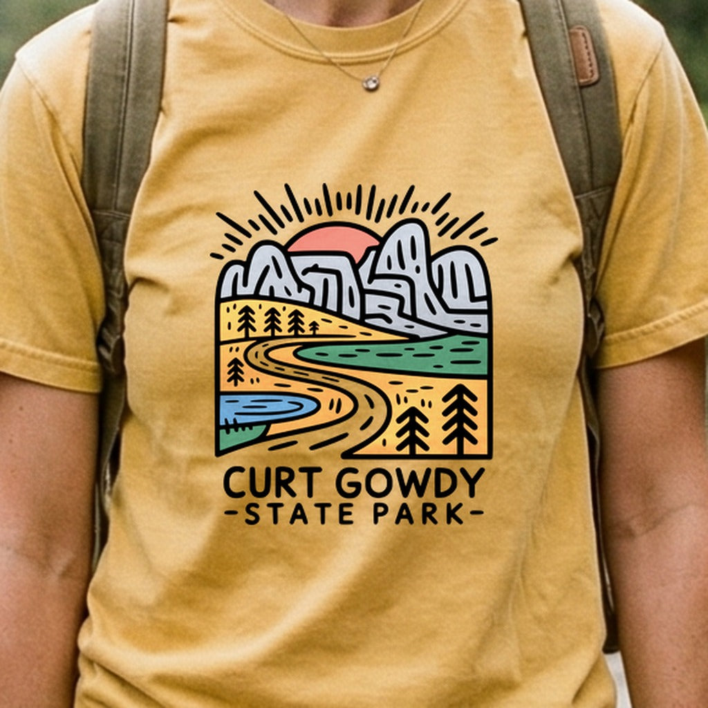 Curt Gowdy State Park Cotton T-Shirt
