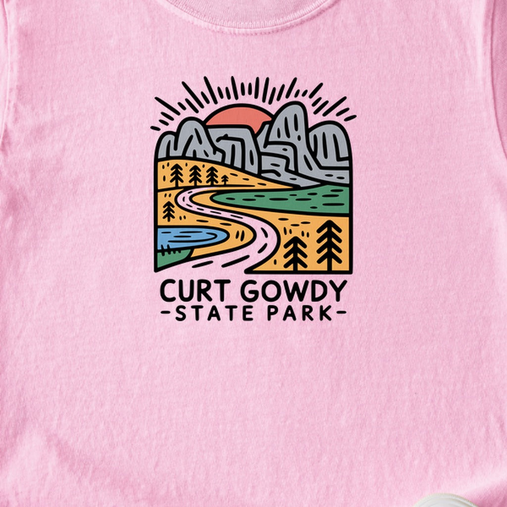 Curt Gowdy State Park Kids Cotton T-Shirt