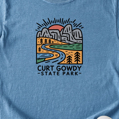 Curt Gowdy State Park Kids Cotton T-Shirt