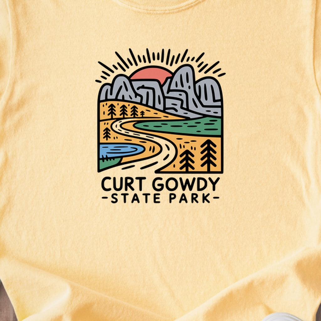 Curt Gowdy State Park Kids Cotton T-Shirt