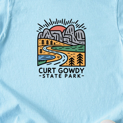 Curt Gowdy State Park Kids Cotton T-Shirt