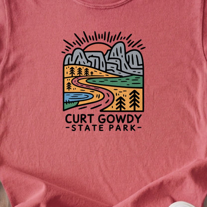 Curt Gowdy State Park Kids Cotton T-Shirt