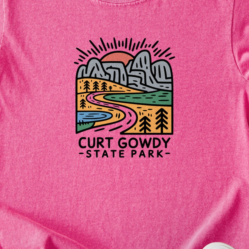 Curt Gowdy State Park Kids Cotton T-Shirt