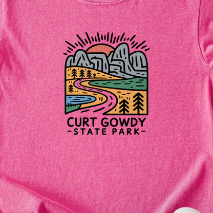 Curt Gowdy State Park Kids Cotton T-Shirt